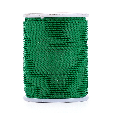 Round Waxed Polyester Cord X-YC-G006-01-1.0mm-18-1