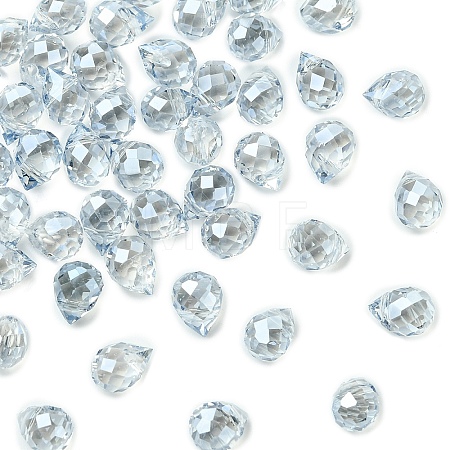 50Pcs Electroplate Glass Beads EGLA-YW0005-42A-1