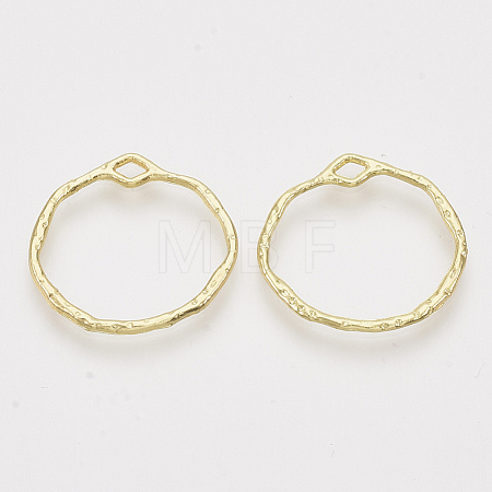 Alloy Open Back Bezel Pendants X-PALLOY-S121-82C-1