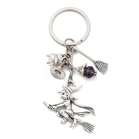 Witch Alloy Keychain KEYC-YW00112-1