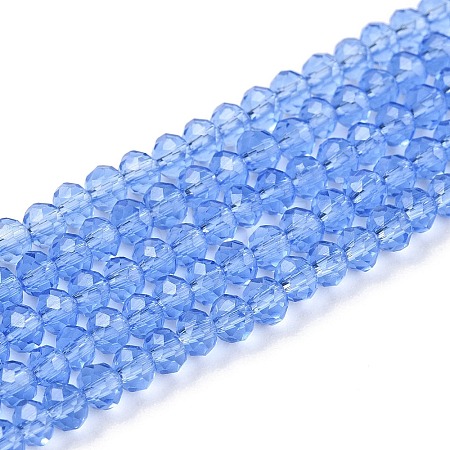 Glass Beads Strands EGLA-A044-T3mm-D14-1