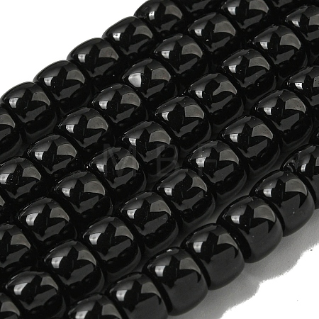Opaque Glass Beads Strands GLAA-NH0002-B02-1