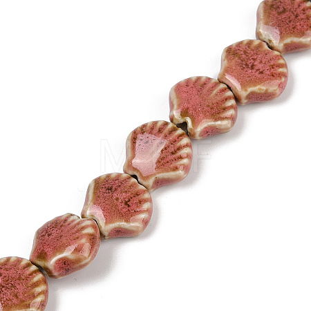 Handmade Porcelain Beads Strands PORC-Q002-01A-07-1