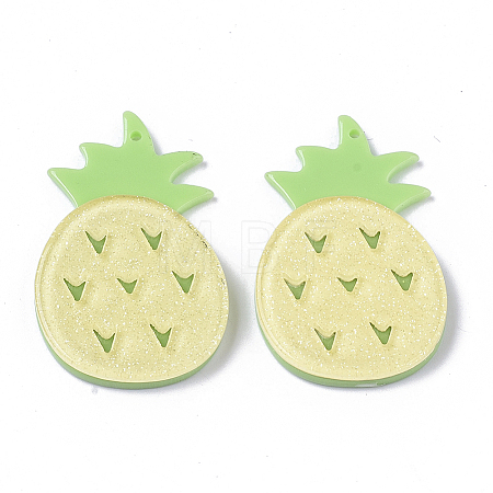 Cellulose Acetate(Resin) Pendants KY-R021-04-1