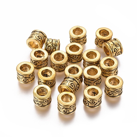 Large Hole Beads X-GLF11539Y-NF-1