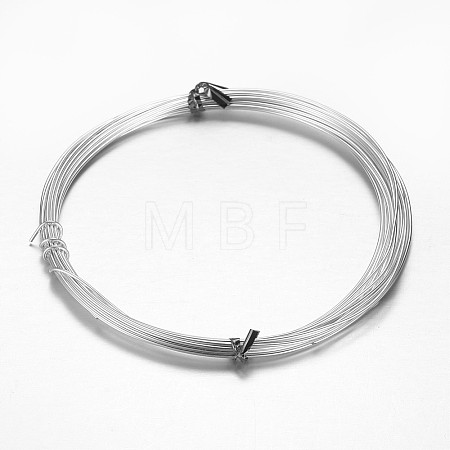 Round Aluminum Craft Wire AW-D009-0.8mm-10m-01-1