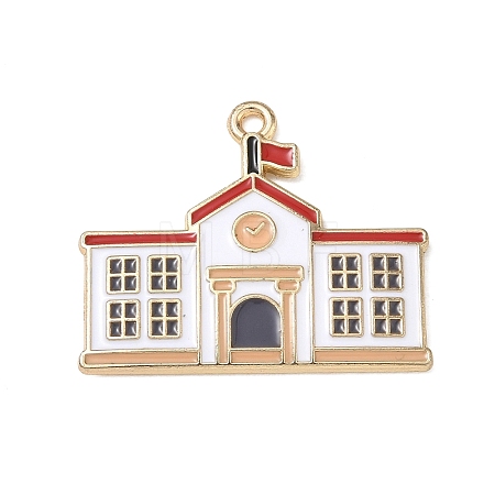 Alloy with Enamel Pendants AL-CBAE84A-02F-01-1