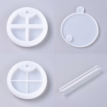 DIY Round Layered Rotating Storage Box Sets DIY-WH0163-15-1