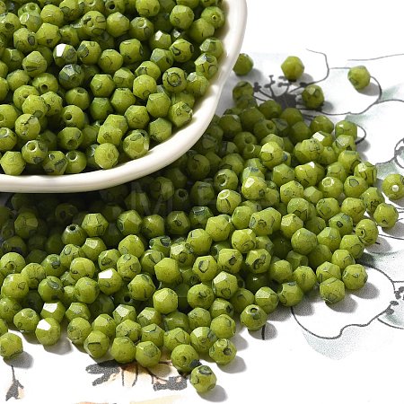 Picasso Baking Paint Glass Seed Beads SEED-A032-02A-07-1