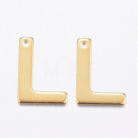 304 Stainless Steel Charms STAS-P141-L-1