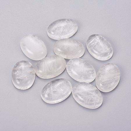 Natural Quartz Crystal Cabochons G-I219-07C-1