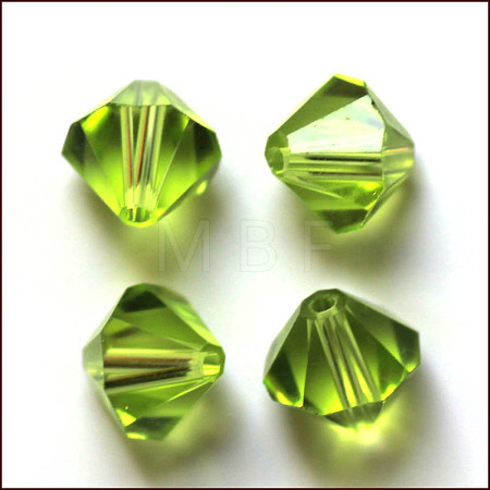Imitation Austrian Crystal Beads SWAR-F022-6x6mm-252-1