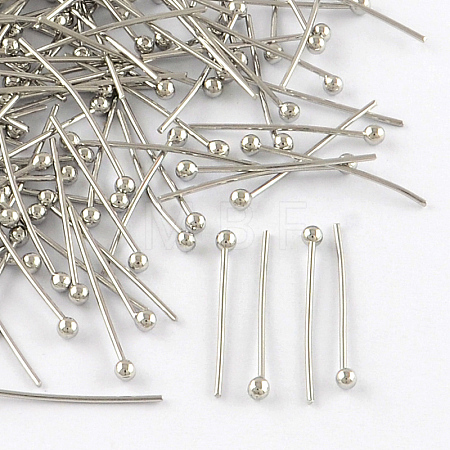 Brass Ball Head Pins KK-R020-06P-1