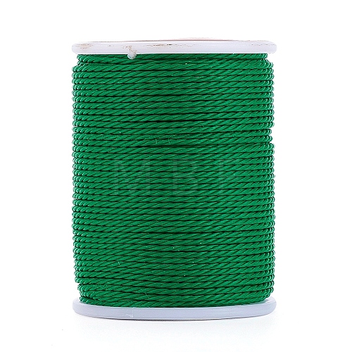 Round Waxed Polyester Cord X-YC-G006-01-1.0mm-18-1