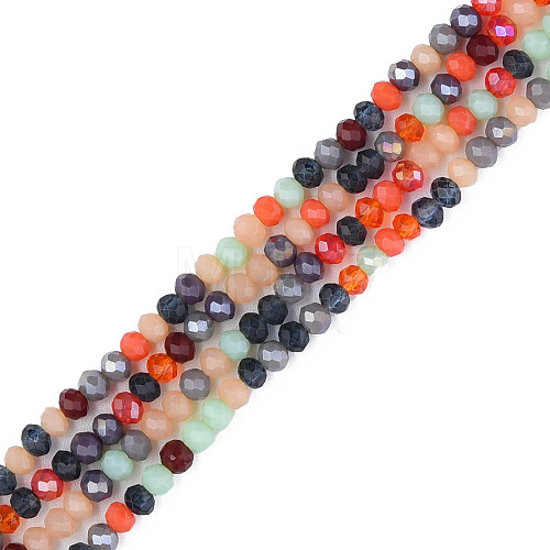 Glass Beads Strands GLAA-N051-11C-1