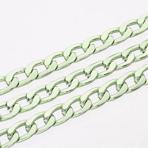 Aluminum Twisted Chains Curb Chains X-CHA-K1535-3-1