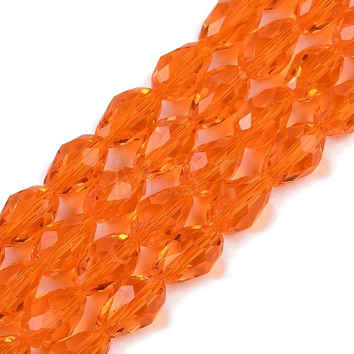 Transparent Glass Beads Strands EGLA-N013-T10mm-D09-1