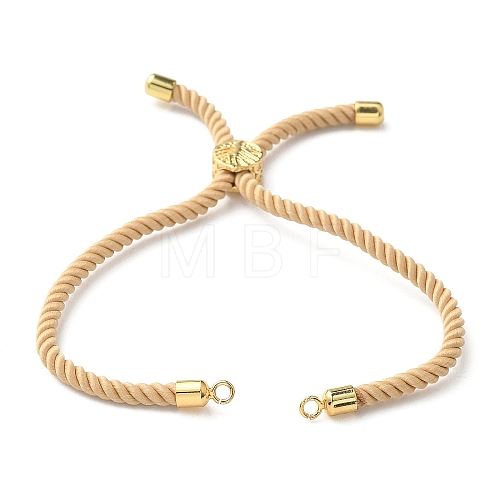 Cotton Cord Bracelet Making KK-F758-03W-G-1