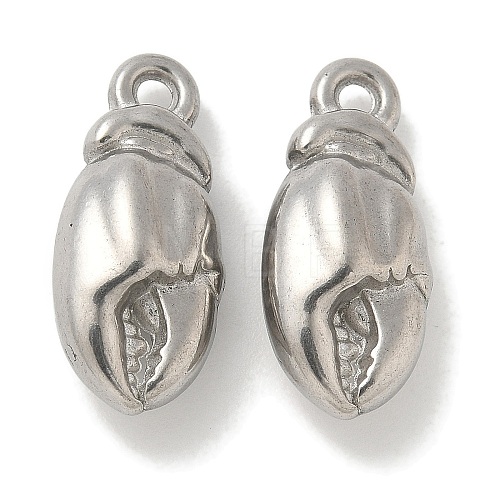 Anti-Tarnish 304 Stainless Steel Pendants STAS-Q334-18P-1