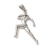 Hip Hop Fitness 316L Surgical Stainless Steel Pendants STAS-H194-01P-01-1