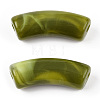 Opaque Two Tone Color Acrylic Beads MACR-ZX023-01A-2