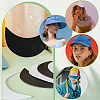 Olycraft 24Pcs 6 Style Plastic Hat Brim Board for Peaked Cap AJEW-OC0004-93-6
