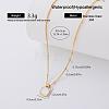 European Style 304 Stainless Steel Pendant Necklaces for Women MD6766-1-1