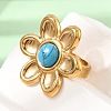 304 Stainless Steel Cuff Open Rings for Women GG-CBA7994-02G-4