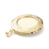 Brass Locket Pendants KK-P199-05G-4