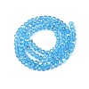 Electroplate Glass Beads Strands EGLA-A044-T3mm-L08-3