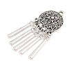 Tibetan Style Alloy Big Pendants AL-CBAAECB-02AS-C-2