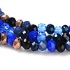 Glass Beads Strands GLAA-F106-B-05-3