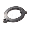 304 Stainless Steel Charms LS-STAS-H112-Q-EB-3