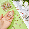 50Pcs Alloy Crystal Rhinestone Links/Connectors ALRI-FH0001-24-3