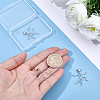 4Pcs Brass Pendant Cabochon Settings KK-WR0001-96A-P-3