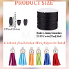 DIY Food Grade Silicone Beaded Pendant Decoration Making Kit DIY-GO0001-96-3