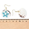 Natural Shell Dangle Earrings EJEW-MZ00754-5
