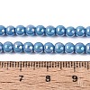 Electroplate Opaque Glass Beads Strands GLAA-T032-P4mm-AB13-01-3