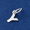 925 Sterling Silver Letter Charms LS-STER-C012-01S-Y-2