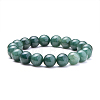 Natural Jadeite Round Beads Stretch Bracelets BJEW-PH0001-10mm-10-2