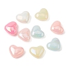 UV Plating Opaque Acrylic Beads X-OACR-G058-16A-1