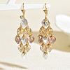 Brass Hollow Hoop Earrings XQ6023-3-1