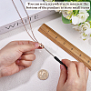 304 Stainless Steel with Clear Glass Rectangle Pendant Urn Ashes Necklaces for Women Men NJEW-WH0013-83RG-3