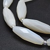 Natural White Agate Beads Strands G-O179-G01-2-3