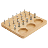 18-hole Wooden Nail Board DIY-WH0671-167-1