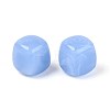 Opaque Acrylic Beads X-OACR-ZX006-33F-1