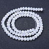 Electroplate Glass Beads Strands EGLA-A044-J6mm-B05-2