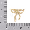 Brass Micro Pave Clear Cubic Zirconia Pendants KK-U008-01A-G-3