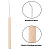 Wooden Knitting Tools Set TOOL-WH0018-22-4