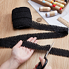 Cotton Tassel Lace Ribbon OCOR-WH0105-197B-3